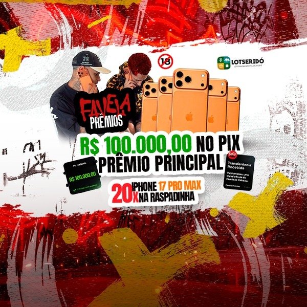 100K + 20 x 17 PRO MAX NA RASPADINHA!